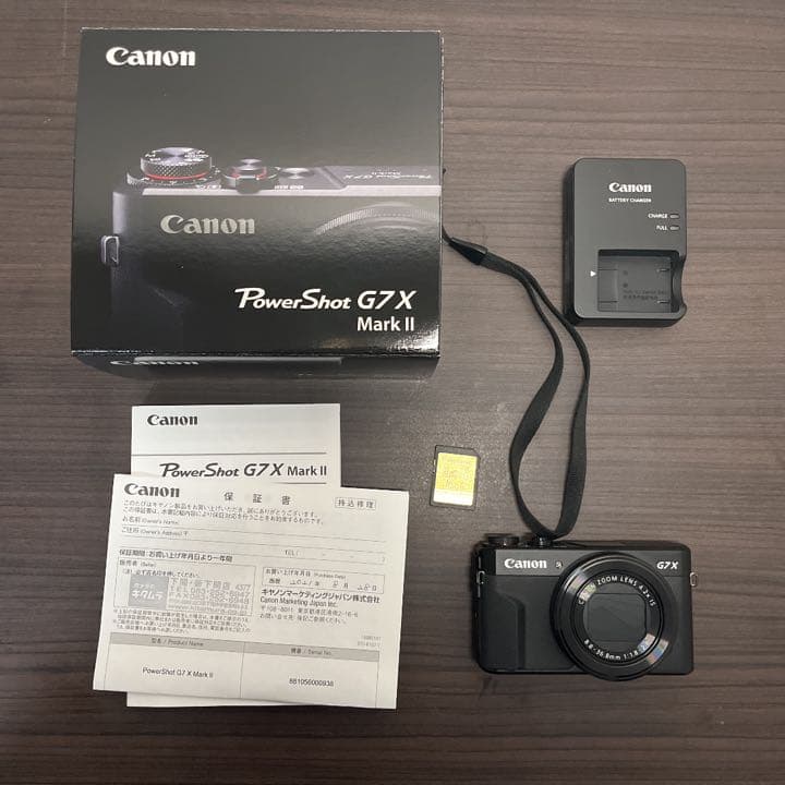 Canon G7 X MARK 2 (10h ガラスコーティング SDカード付