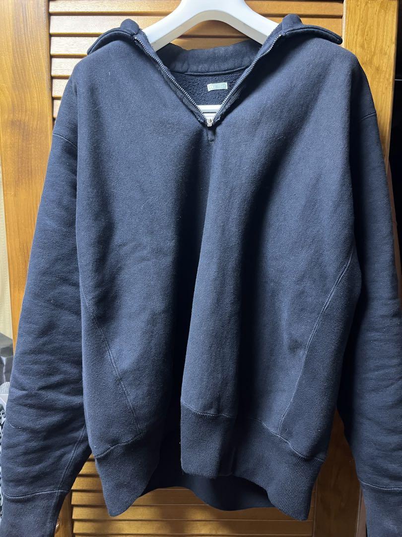 A.PRESSE vintage ハーフジップスウェット 24aw A.PRESSE vintage ハーフジップスウェット 24aw