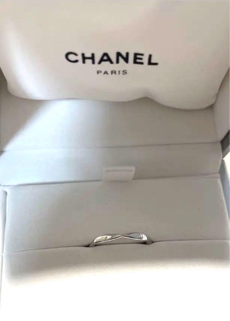10号　CHANEL カメリア コレクション プラチナリング