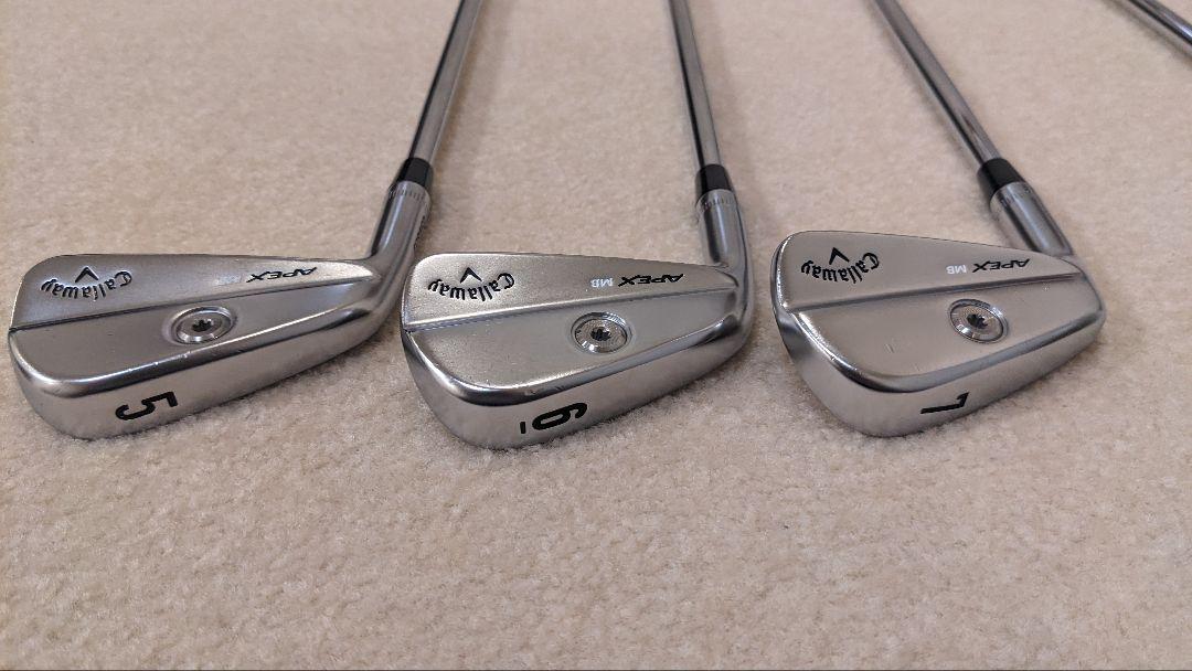 貴重なレフティ !! Callaway APEX MB 2020 FORGED