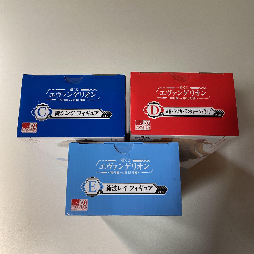 国産最新品 エヴァ一番くじ アスカ ラングレー E賞綾波レイ Zm4Eu-m73396570273 C賞碇シンジ D賞式波 人気通販