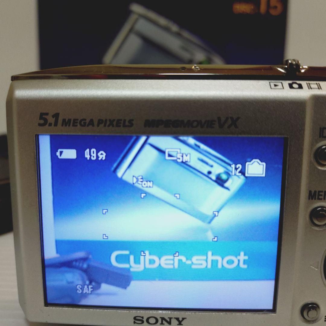 状態良し【動作確認OK】SONY Cyber-shot DSC-T5