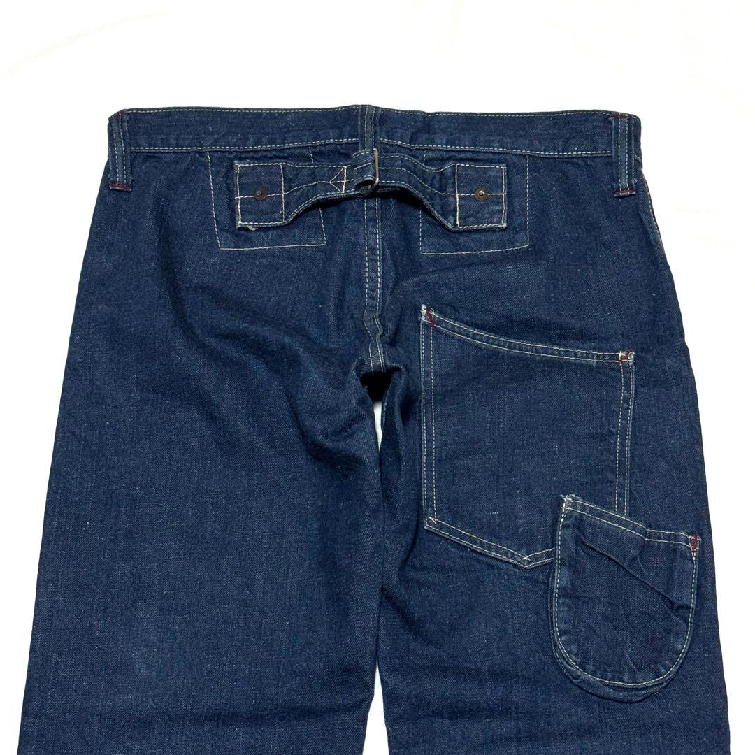 【きれいめファッション51選】上品さと清潔感をキープし FULLCOUNT フルカウント デニムパンツ サイズ25 日本製 パンツ