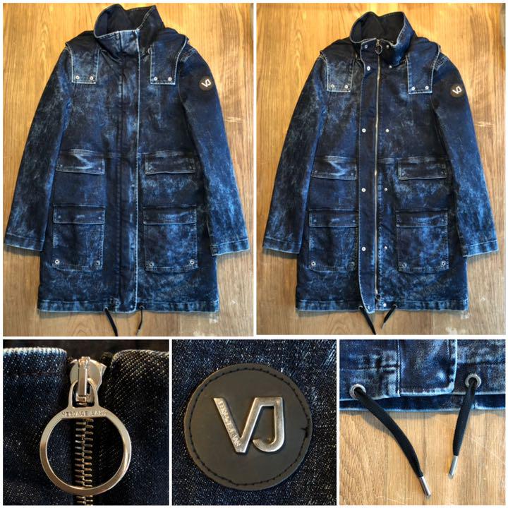 しています VERSACE デニムパーカー 新品 4VAx7-m73399559541 JEANS パット
