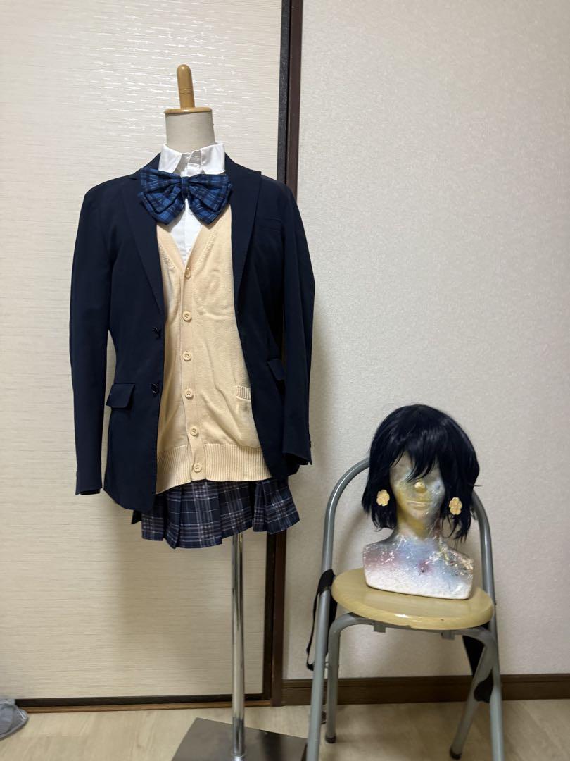 ゾンビランドサガ　水野愛　制服通常　ウィッグ付き