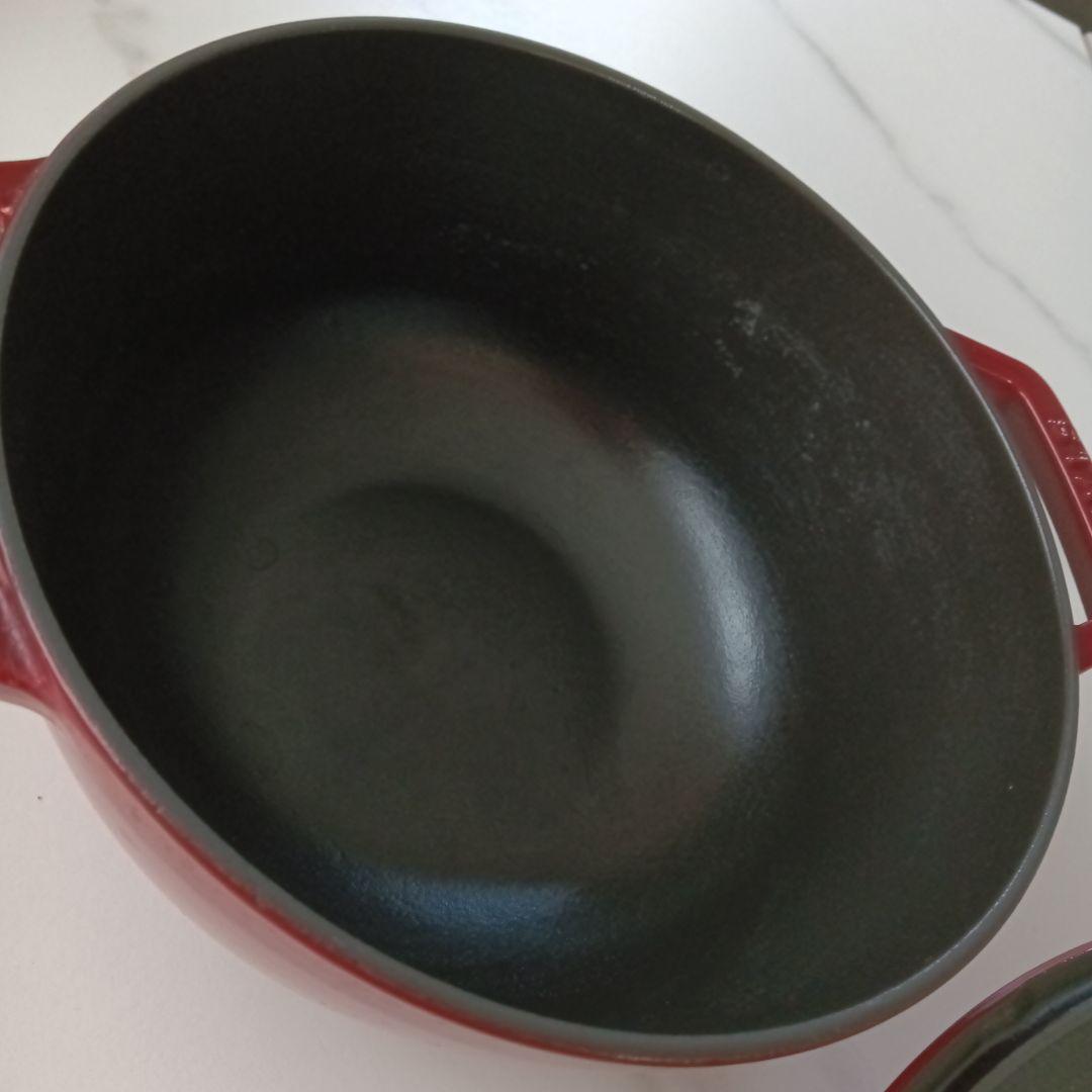 ストウブ　ワナベＬ　正規品 チェリー