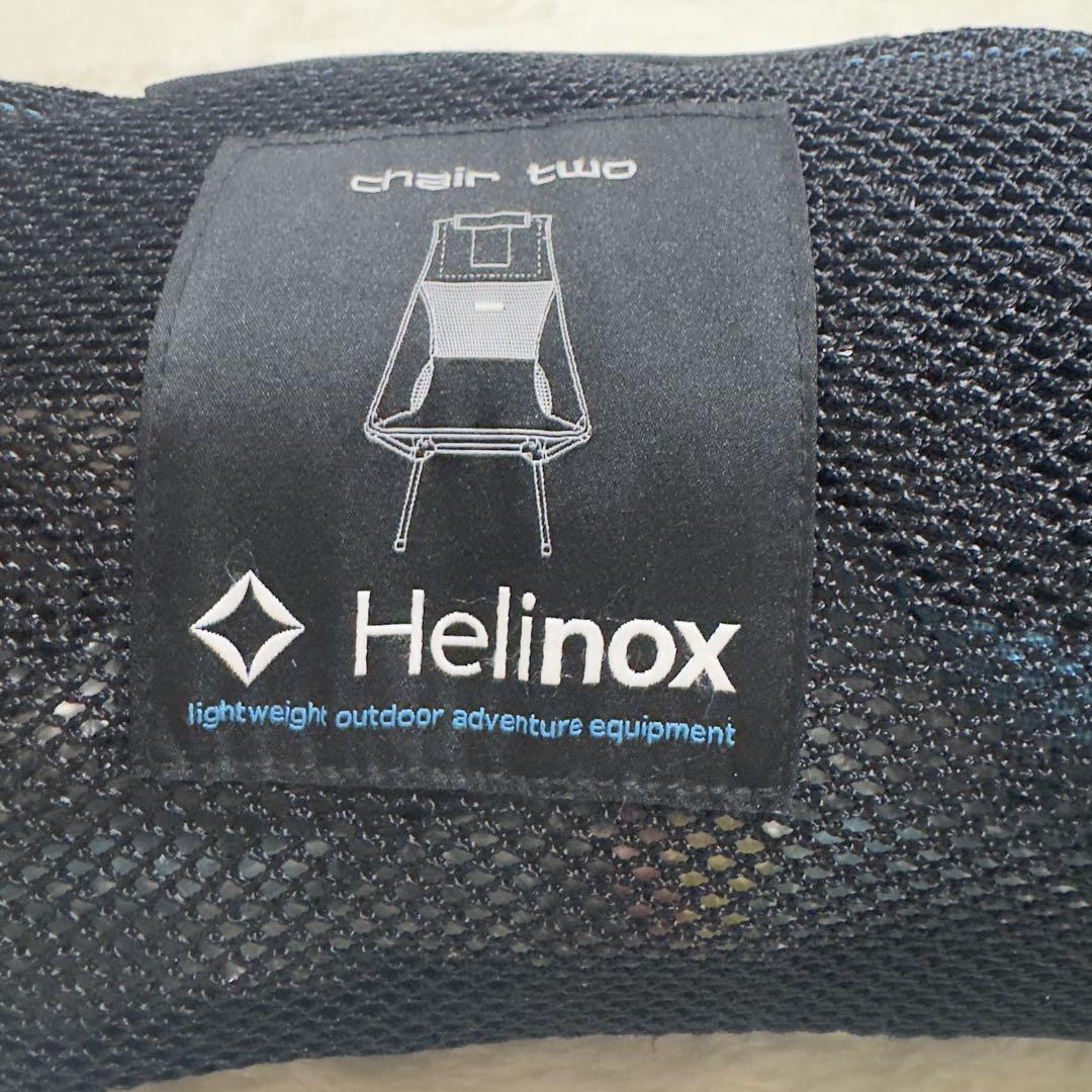 美品Helinox チェアツー　ブラック