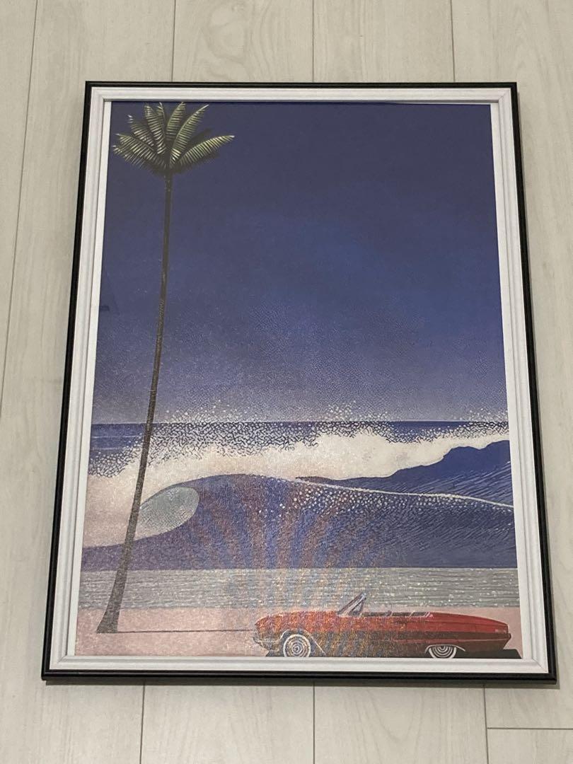 額縁付き】 永井博（Hiroshi Nagai） A2ポスター 13 - メルカリ