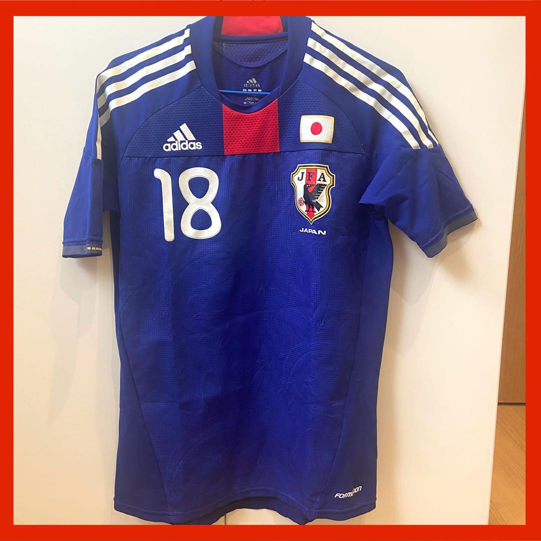 日本代表 本田圭佑 選手 #4 ユニフォーム 14/15 ホーム 選手着用