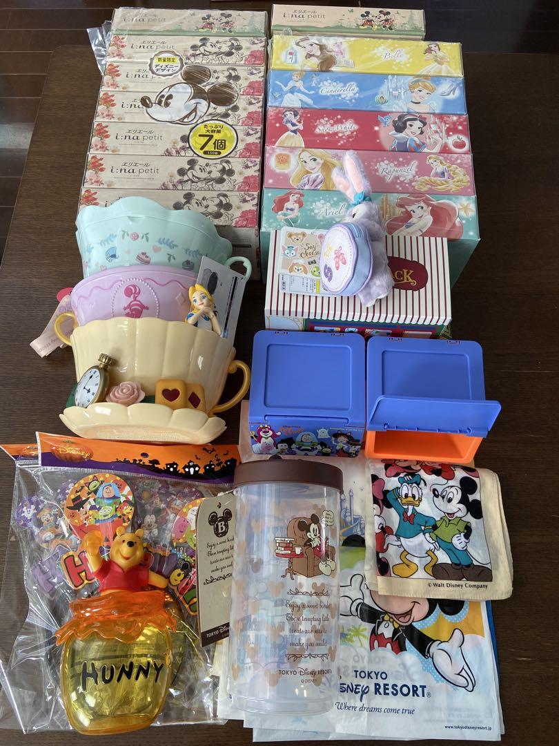 ◉レア有◉Disneyグッズ　廃盤ポップコーンバケット／ハンカチ　他