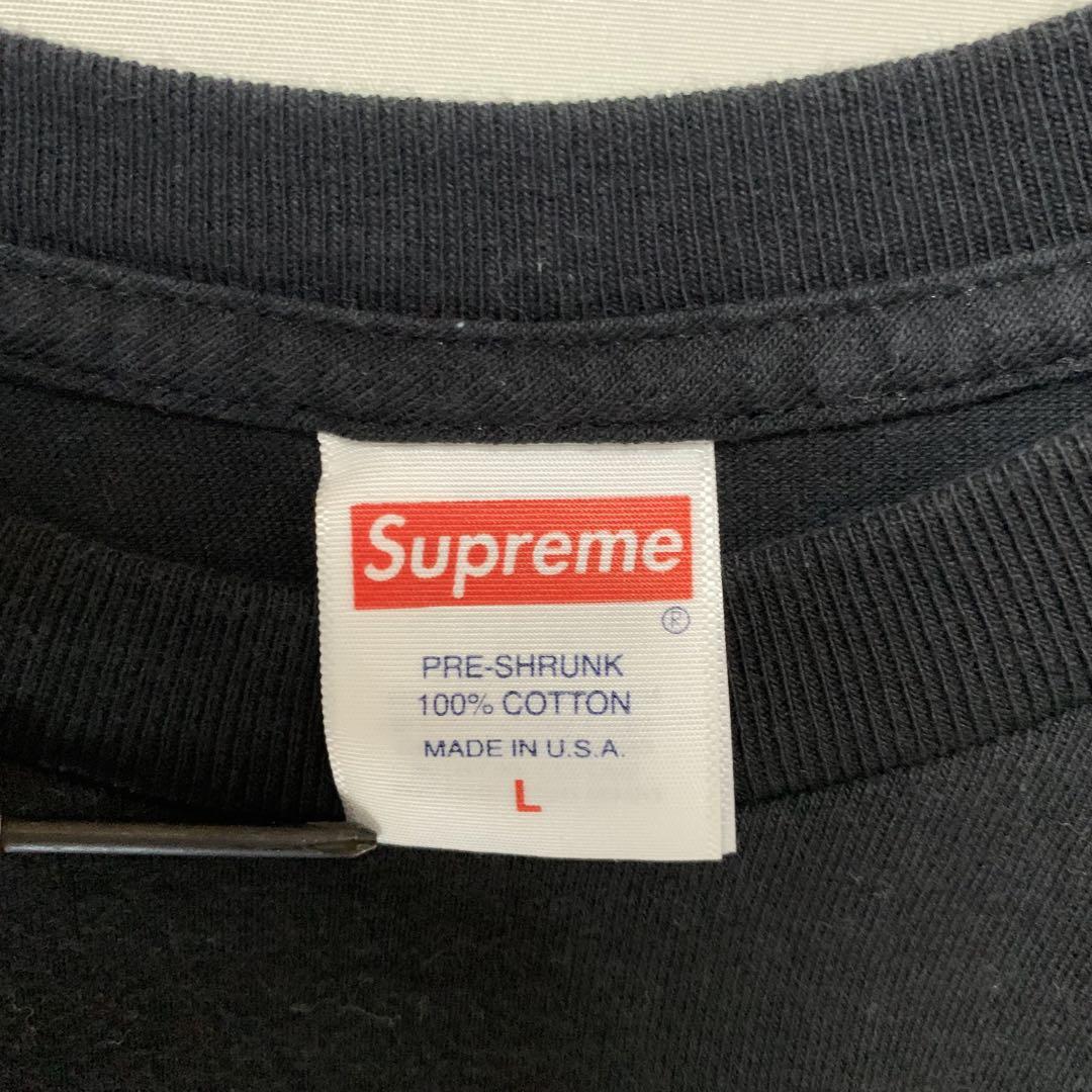 Supreme シュプリーム Worship Tシャツ プリント サタン 黒 L