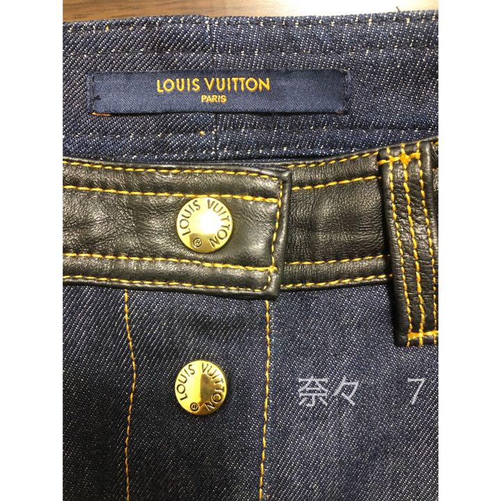 美品!Louis Vuittonデニスカ、ミニスカート