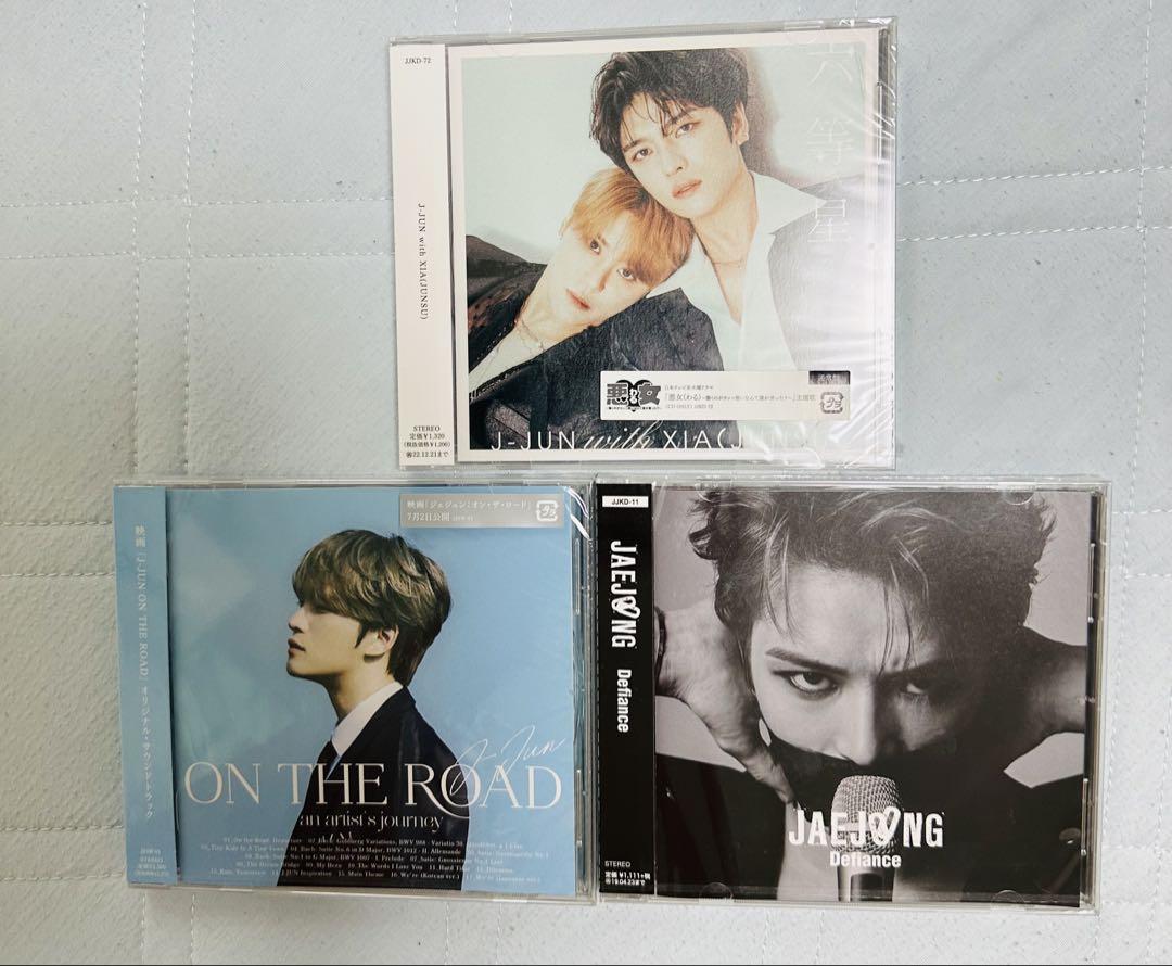 ジェジュンCD(DVD付) 【6枚まとめ売り】 JAEJOONG Hall Live Tour 2018~SECRET ROAD~【通常盤】【DVD