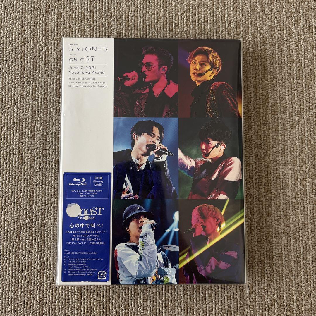 SIXTONES OneST 初回盤 LIVE Blu-ray（DVD）