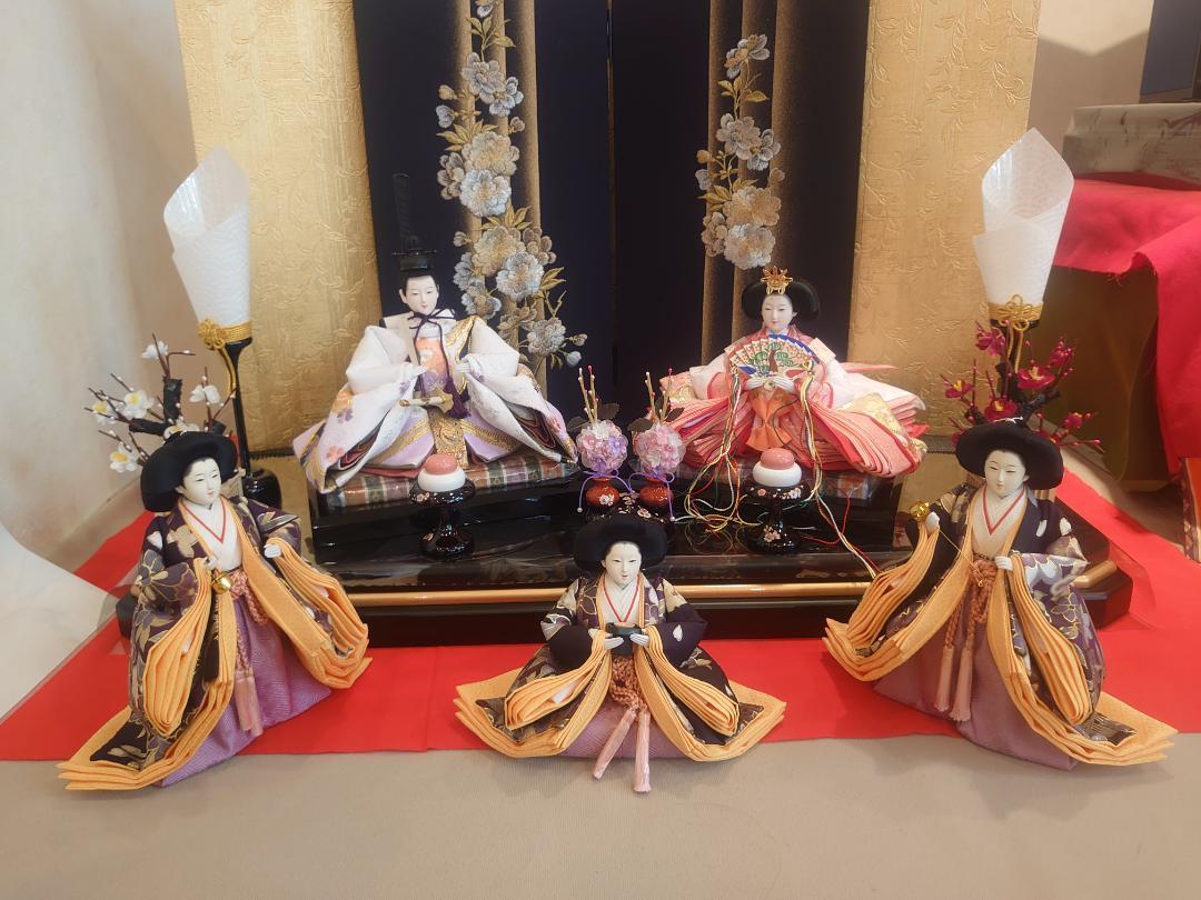 ●三人官女●　おひなさま　新品
