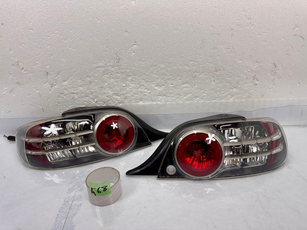 LEDランプ付 マツダ RX-8 SE3P 前期5MT AT テールランプ目立った傷や汚れなし