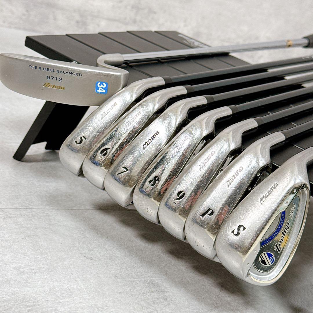 M713 Mizuno ミズノ メンズゴルフクラブセット 11本 フレックスR