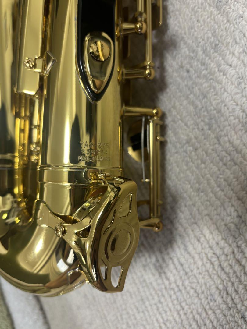 YAMAHA ヤマハ YAS-275アルトサックス ゴールド ケース付き