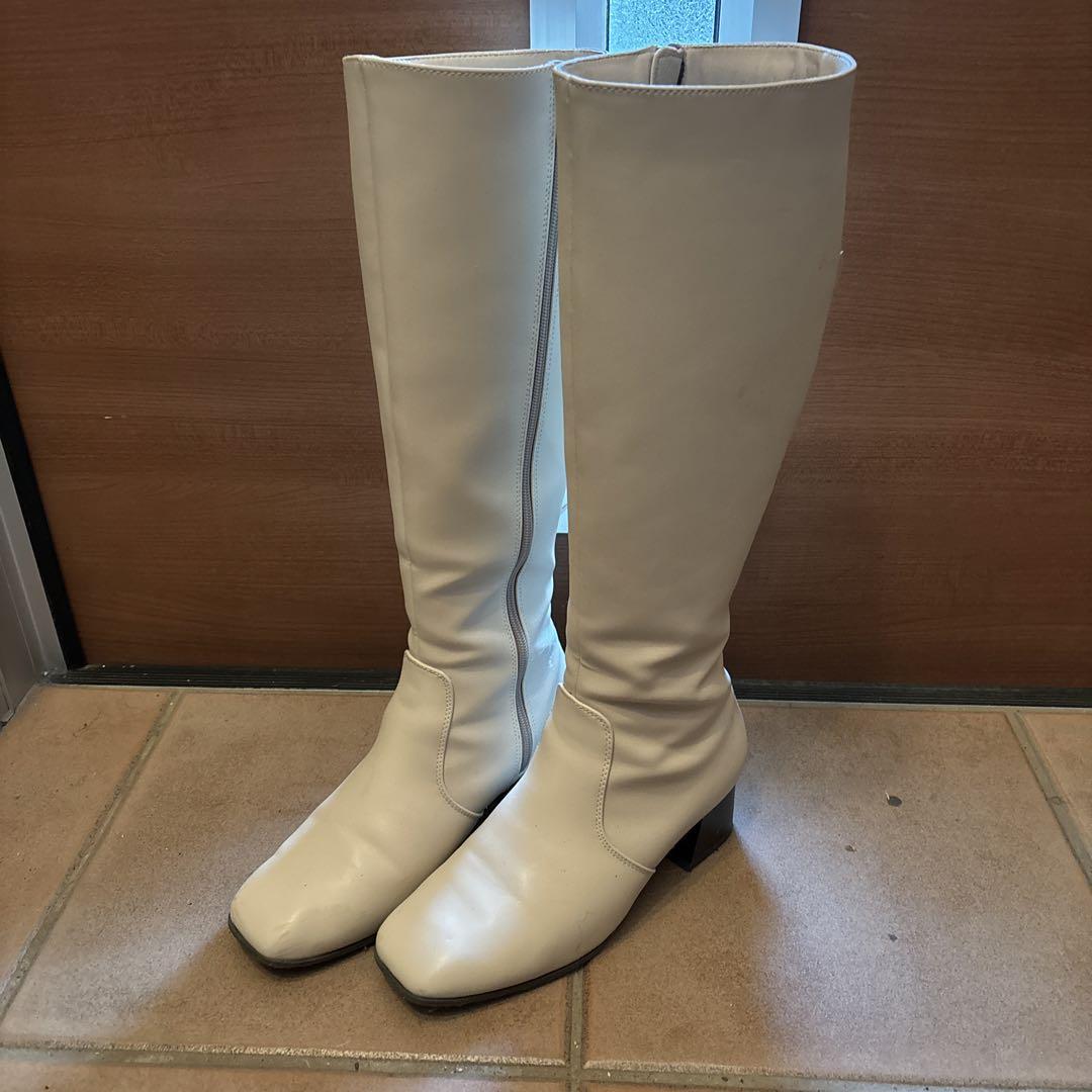 美品　ロングブーツ