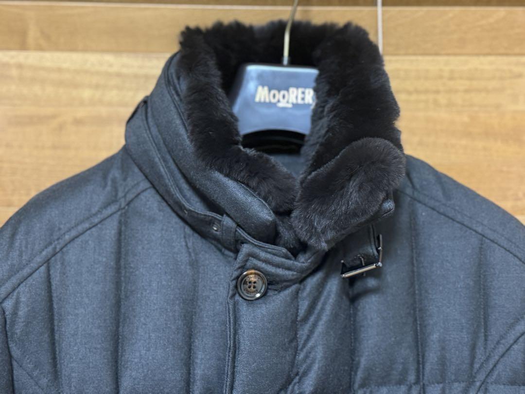 【新品同様】MooRER MORRIS-L46 GRAY/ムーレー