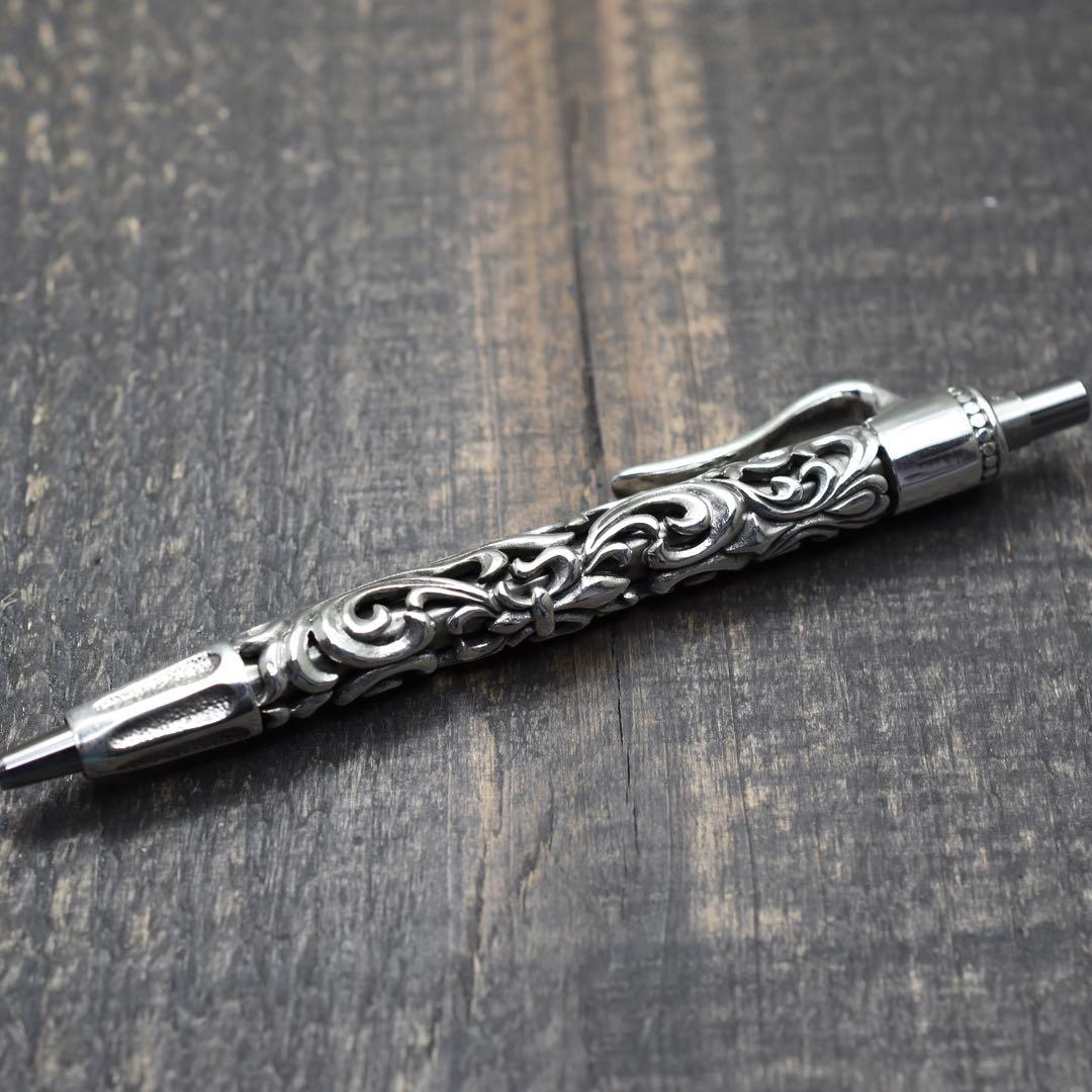 ダンヒル ボールペン シルバー　925 ダンヒル DUNHIL スターリングシルバー SV925 万年筆 ペン先 14K 585