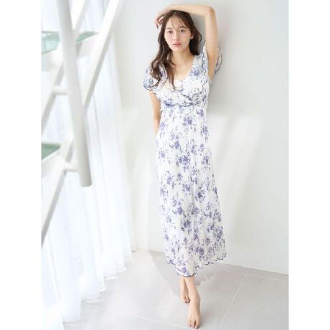 スナイデルホーム SNIDEL HOMEモダールテレコカシュクールワンピース新品