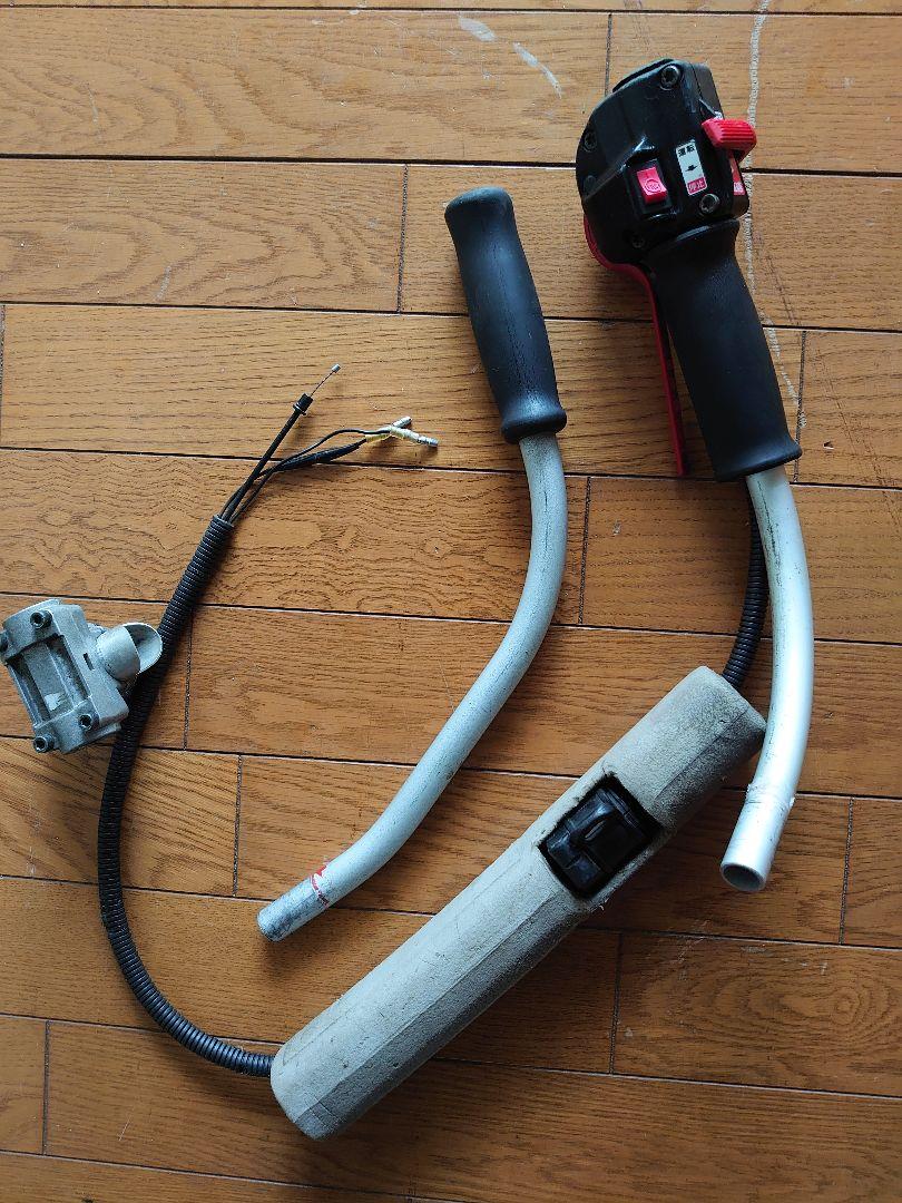農機具部品ゼノア刈払機両手ハンドル