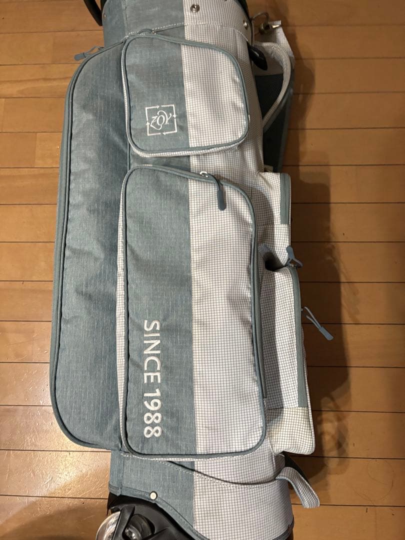 ZOY キャスター付き UNISEX R-PET キャディバッグ フード無 ZOY キャスター付き UNISEX R-PET キャディバッグ フード無