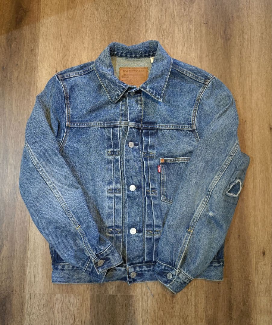 LEVI S 1st BIGE リーバイス トラッカージャケットXS(SS)・Levi's