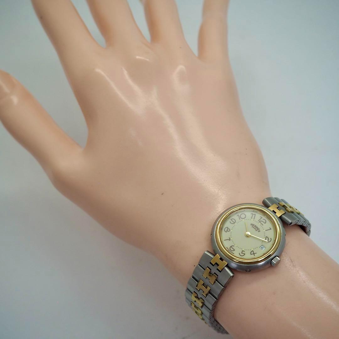 728 HERMES レディース 時計 プロフィール コンビ ゴールド デイト 728 HERMES レディース 時計 プロフィール コンビ ゴールド デイト