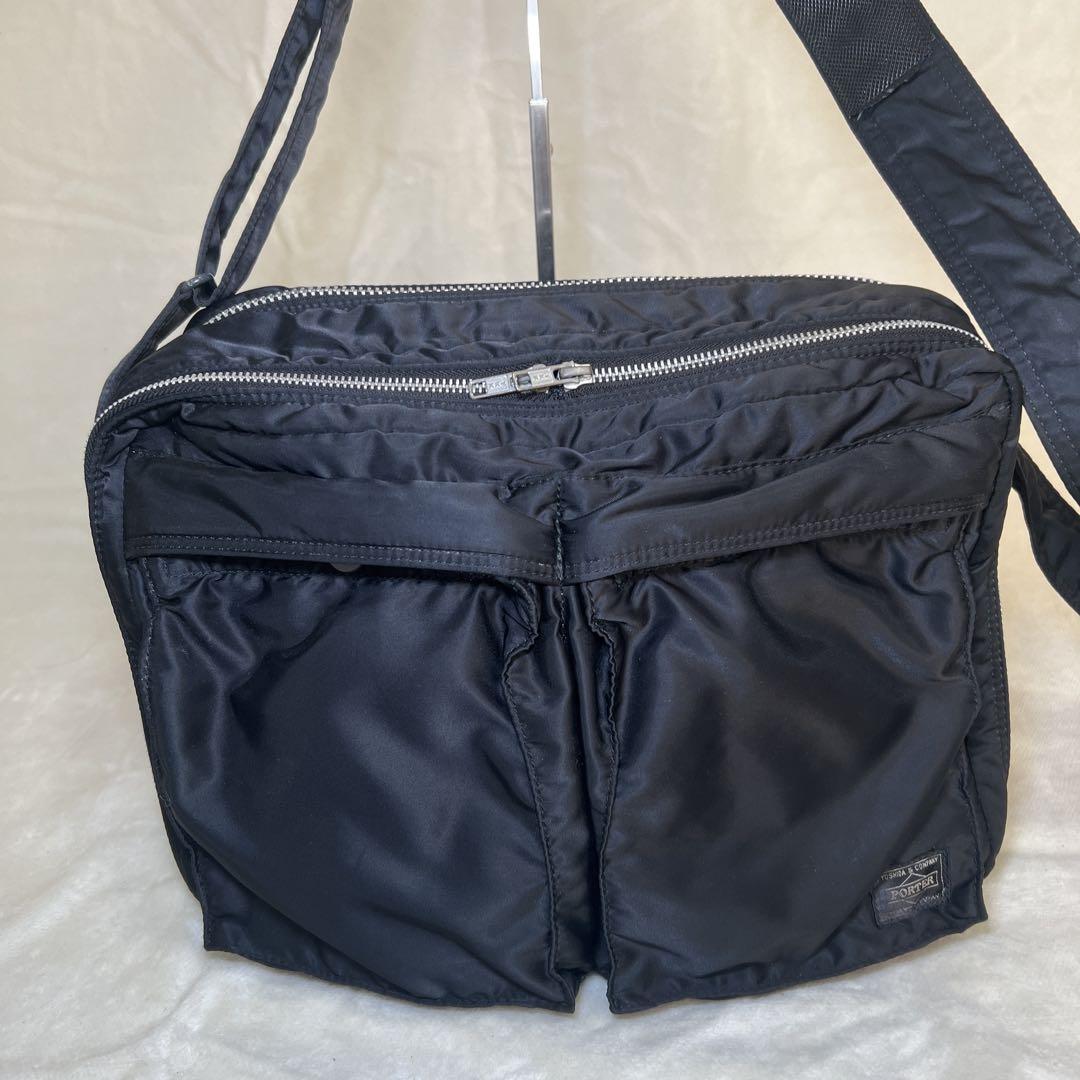 世界的に 廃盤品 マチ拡張 XL 2層式 ショルダーバッグ タンカー PORTER バッグ