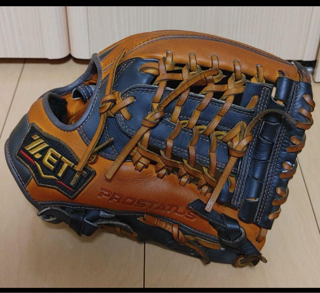 ZETT　プロステイタス内野手用軟式グローブ　源田モデル