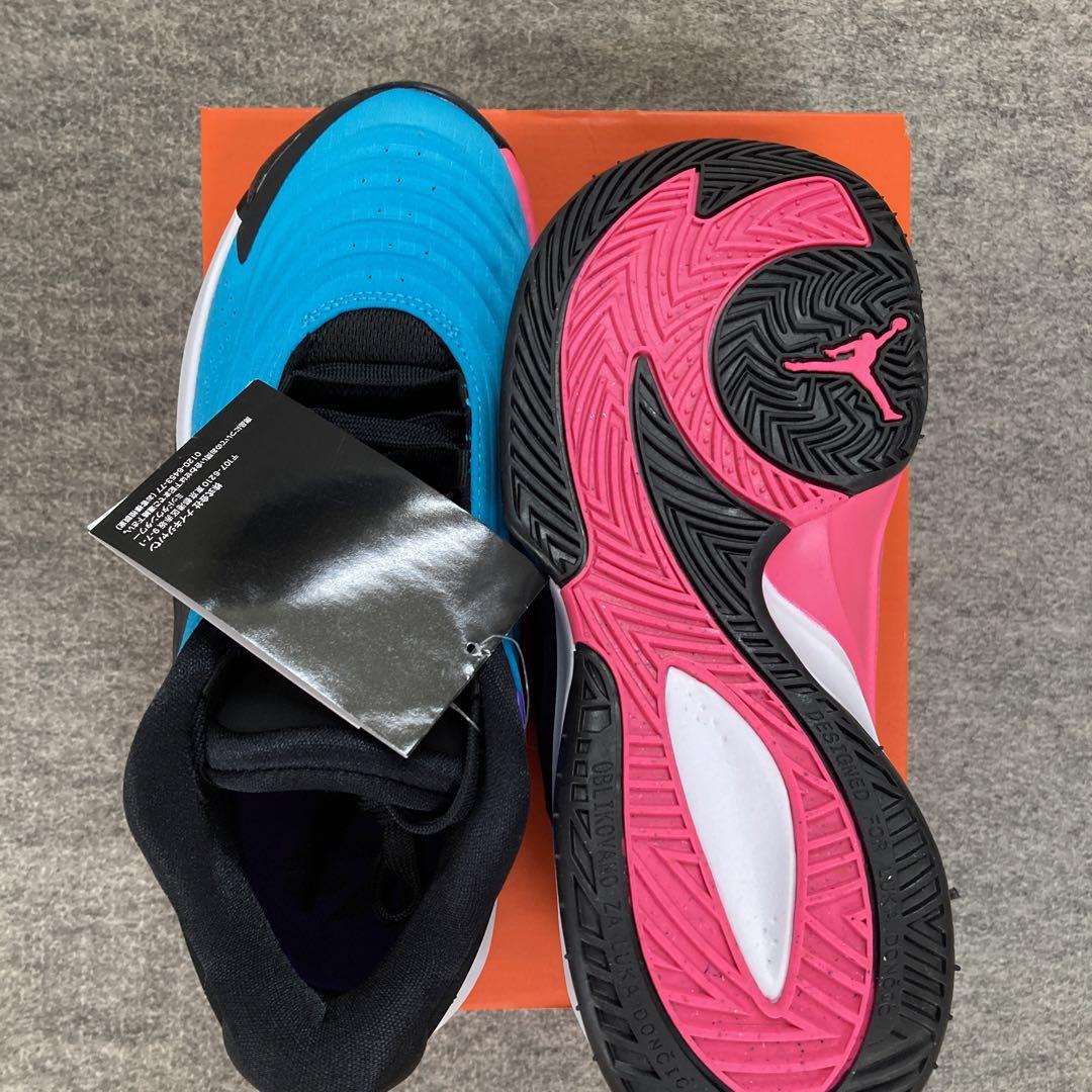 NIKEナイキレディーススニーカージョーダンバスケットシューズバッシュ新品黒青 NIKEナイキレディーススニーカーエアジョーダンバスケット