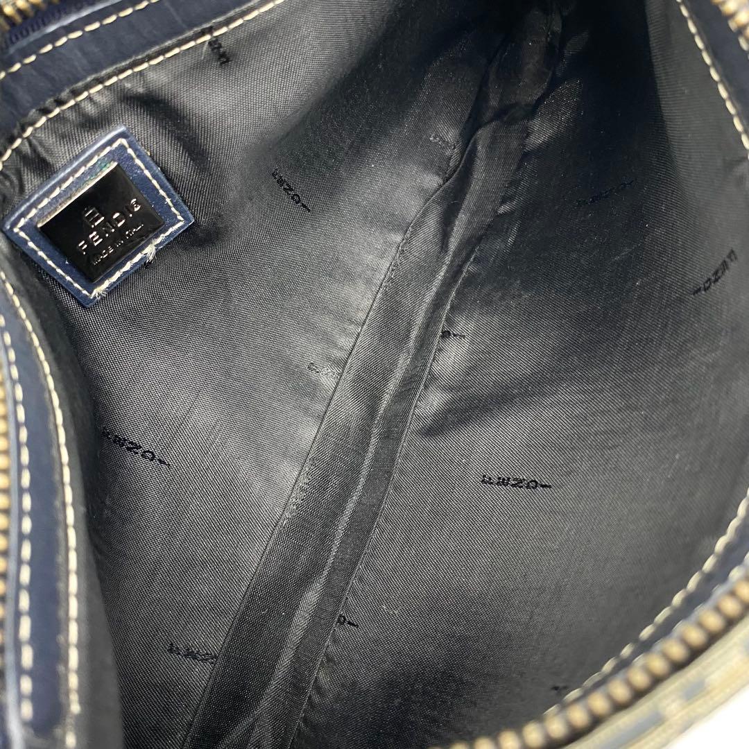 美品 FENDI ズッカ ズッキーニ アクセサリーポーチ バッグ ビンテージ