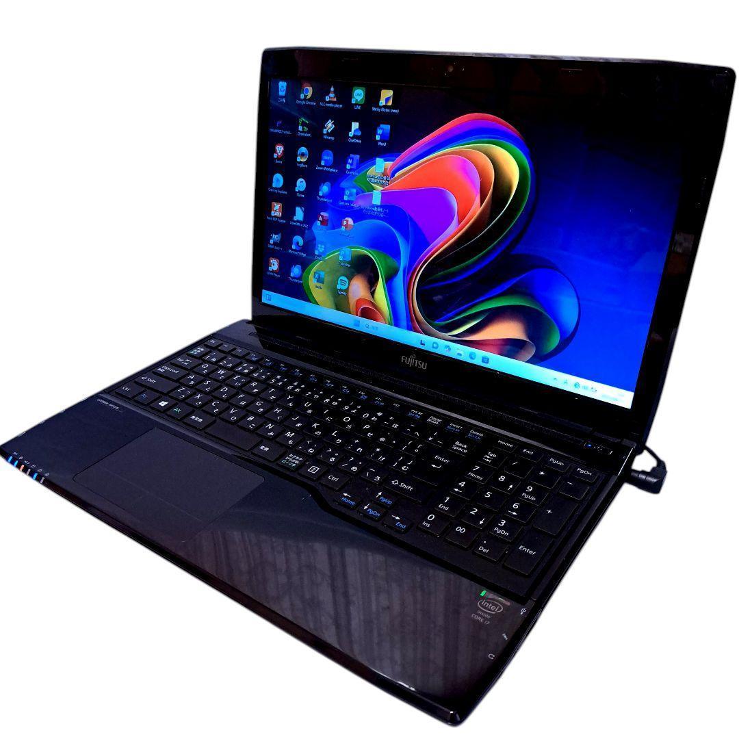 ノートパソコン 本体 Windows11 オフィス付き i7 16GB 富士通 富士通 ノートパソコン 本体 Windows11 オフィス付き i7 16GB