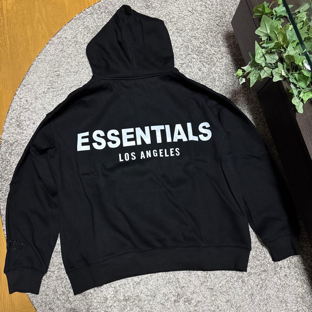 ESSENTIALS エッセンシャルズ パーカー スウェット ブラック M