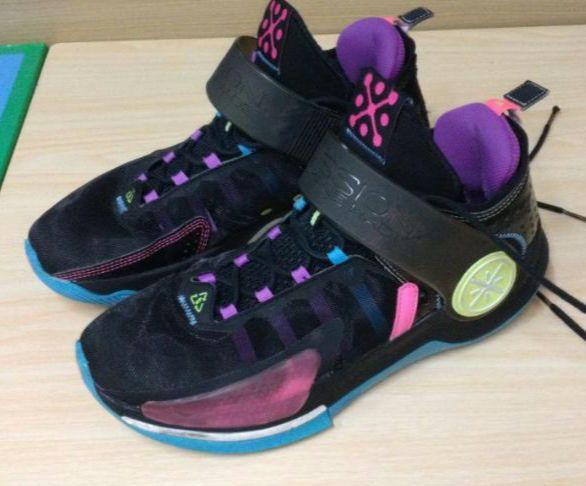 LI-NING　ウェイド　FISSION ブラック ピンク