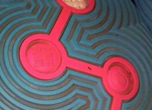 LI-NING　ウェイド　FISSION ブラック ピンク