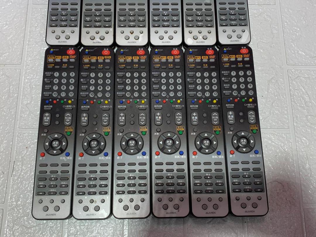 ALMEX アルメックス　ホテル用リモコンAMC-GRC1-A1 合計12個 ALMEX アルメックス ホテル用リモコンAMC-GRC1-A1 合計12個