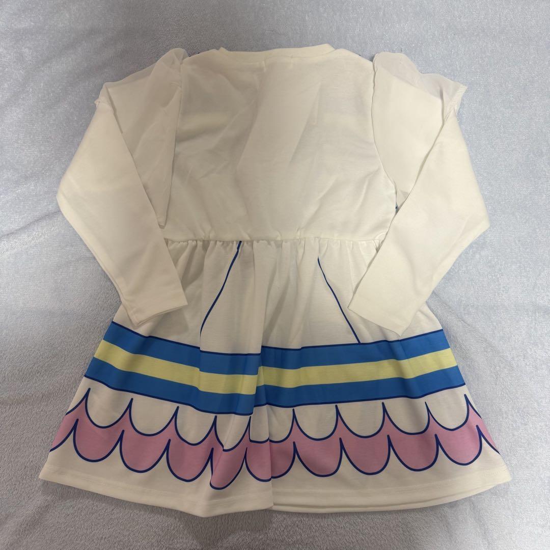 しまむら　わんだふるぷりきゅあ　なりきり　ワンピース　長袖　120 ニャミー しまむら わんだふるぷりきゅあ なりきり ワンピース 長袖 120