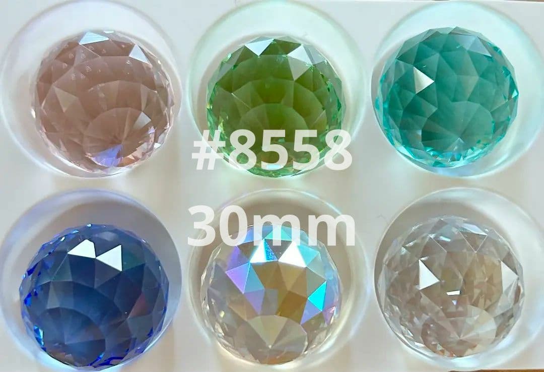 スワロフスキークリスタル 8558 6色 まとめ売り