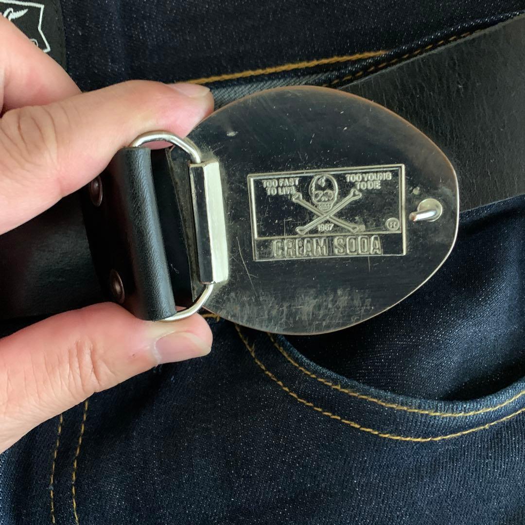 希少品 クリームソーダバックルのみ(けースあり)美品 希少品 クリームソーダバックルのみ(けースあり)美品