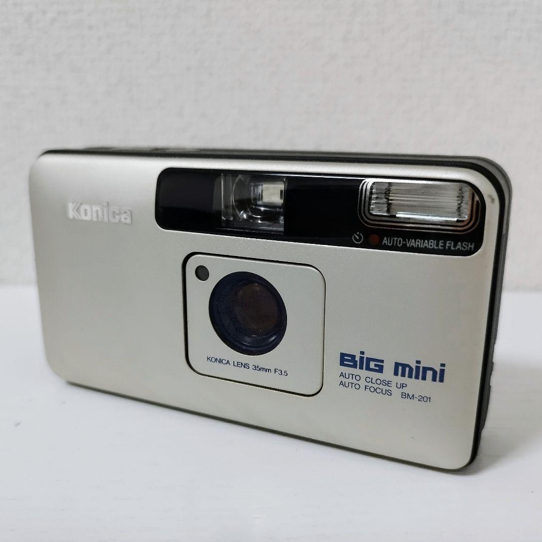 最終決算 訳あり美品【Konicaコニカ】bigmini BM-201 メルカリ - フィルムカメラ