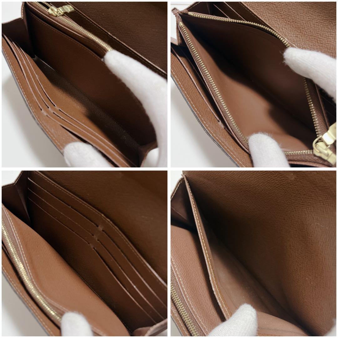 美品 ルイヴィトン ポルトフォイユ サラ モノグラム 長財布 新型