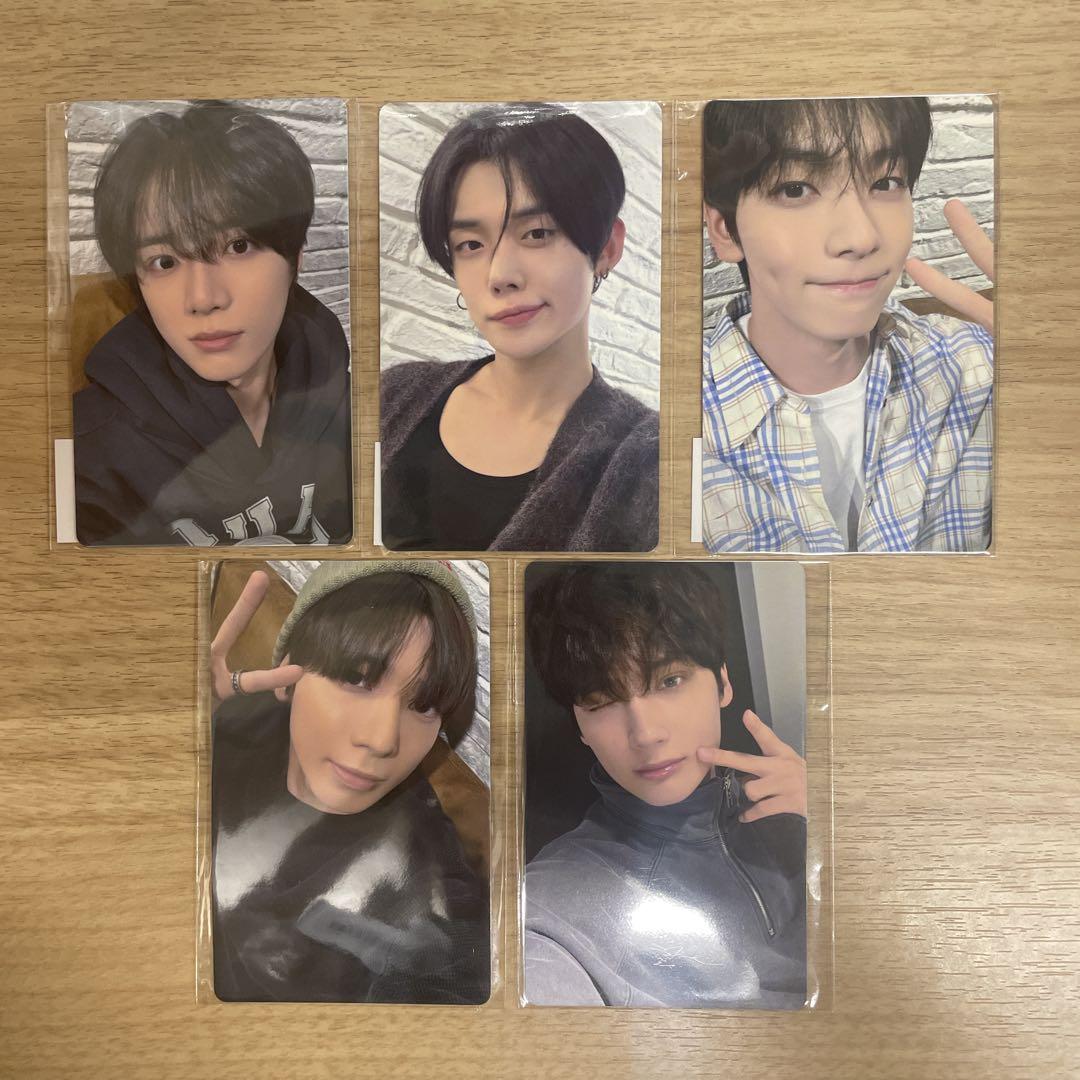 TXT  トレカ　ラキドロ　weverse  ５枚　コンプ   5セット TXT ラキドロ 韓国 トレカ weverse shop 5枚 コンプセット