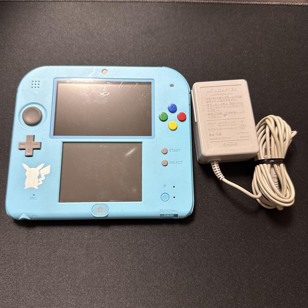 Nintendo 2DS ポケットモンスター サン・ムーン ライトブルー