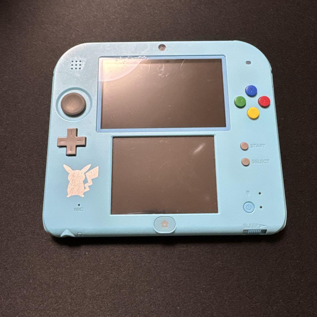 Nintendo 2DS ポケットモンスター サン・ムーン ライトブルー