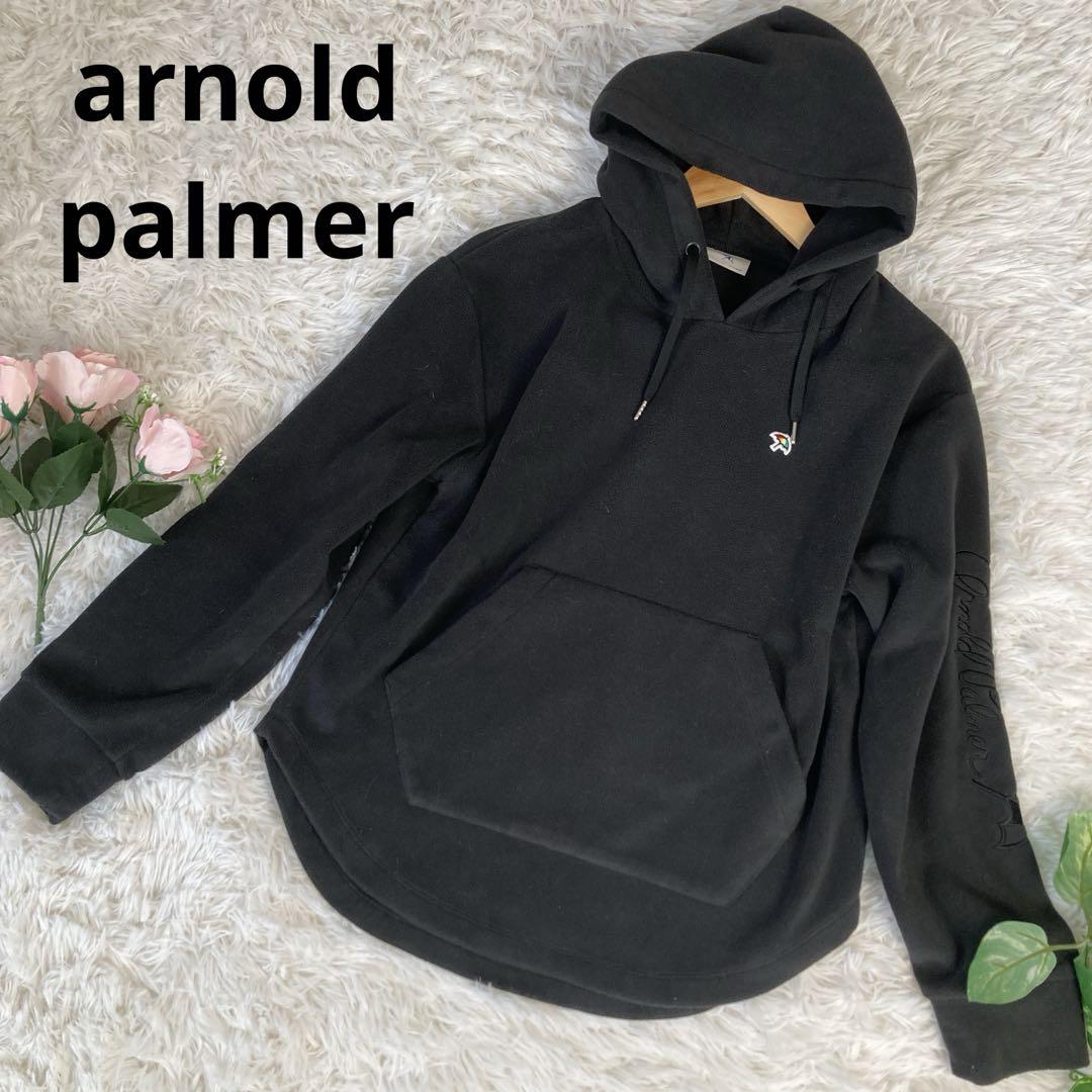 arnold palmerアーノルドパーマー パーカー xsブラックプル