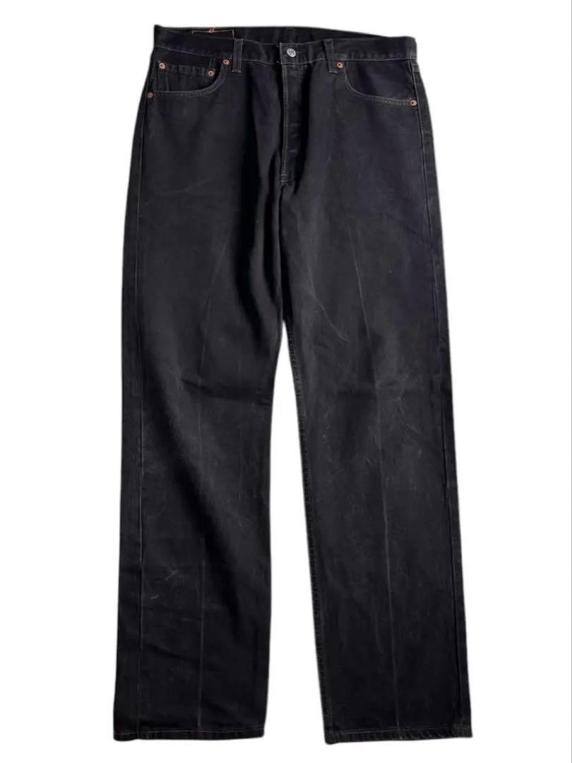 Levi's 501 ブラックデニム W36 L32