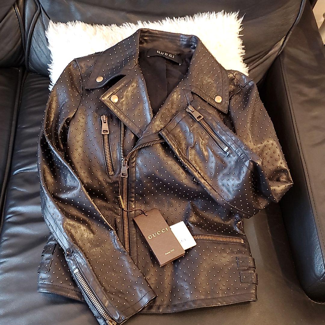 高額売筋】 【新品未使用】GUCCI ライダース サイズ36 ファッション 高額売筋】 【新品未使用】GUCCI ライダース サイズ36 ファッション